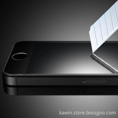 Tempered glass screen protector for iPhone 5S